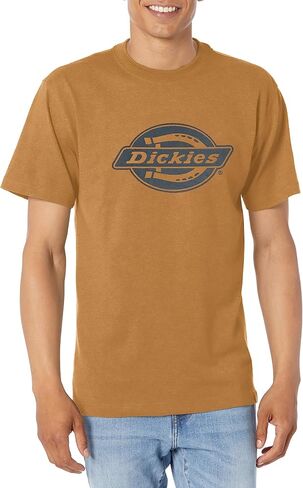 Dickies Men's Short Sleeve Heavyweight Logo T-Shirt in Saudi Arabia