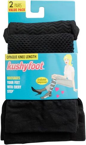 Opaque Knee Length 2 Pair Black 3498 Fishnet in Saudi Arabia