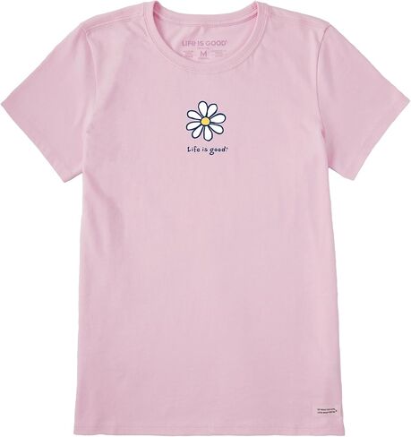 Life is Good Women's Crusher Tee Lig Daisy in Saudi Arabia