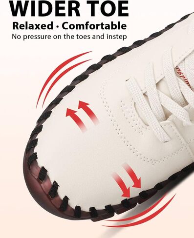 أحذية نسائية كاجوال بدون كعب سهلة الارتداء، أحذية مريحة بنعل ناعم للعمل والمشي والسفر in Kuwait