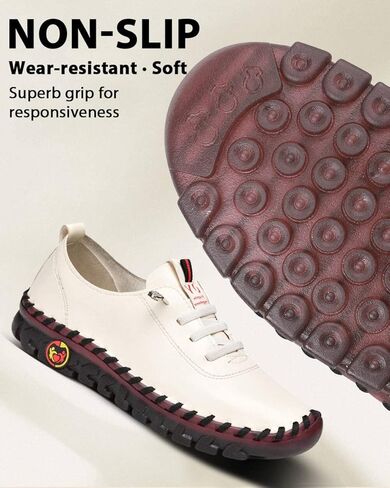 أحذية نسائية كاجوال بدون كعب سهلة الارتداء، أحذية مريحة بنعل ناعم للعمل والمشي والسفر in Kuwait