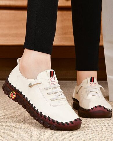 أحذية نسائية كاجوال بدون كعب سهلة الارتداء، أحذية مريحة بنعل ناعم للعمل والمشي والسفر in Kuwait