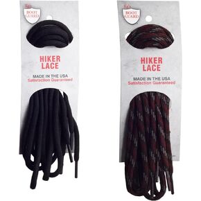 Kg's Hiker Boot Laces ­– Round, Durable, Heavy Duty Shoe Laces for Hiking Boots and Shoes
