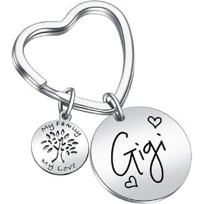 Gigi Keychain Grandmother Jewelry Best Gigi Ever Gift Grandma Keychain Nana Keychain Mom Jewelry MIL Gift Mother Gift Mother in Law Jewelry Grammy Gift Grammy Jewelry Grandmother keying