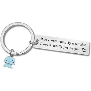 Dabihu Friendship Keychain True Friends Jewelry Gift Sister Gifts from Sister Gifts Key Ring Stainless Steel Birthday Gifts for Best Friends Friendship Gifts for Women Friends Men Sisters Wedding