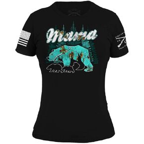 Realtree Xtra Sea Glass - Mama Bear Women's T-Shirt