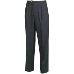 Adams USA Smitty Men's Flat Front Referee Pants (Black, 34-Inch)