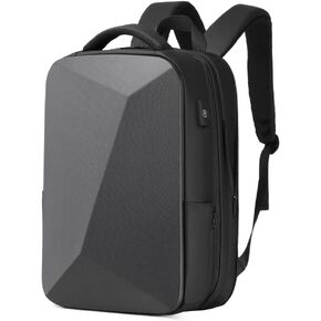 جوكو سيلي شنطة ظهر صلبة مضادة للسرقة للابتوب مقاومة للماء وقابلة للتوسيع تناسب 15.6 انش مع منفذ شحن USB وقفل تي اس ايه شنطة ظهر للسفر والعمل للرجال، اسود، مقاس واحد، مضادة للسرقة in Kuwait