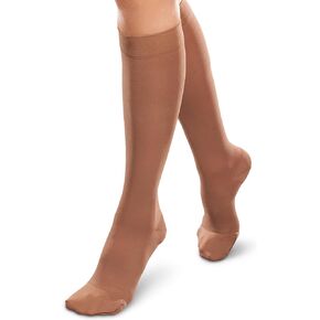 Ease Opaque Women's Knee High Support Stockings - 20-30mmHg Moderate Graduated Compression Nylons - Short and Long