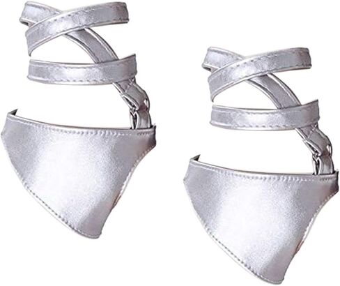 قفازات نصف كف اليد من جلد البولي يوريثان بدون أصابع للنساء، زوج واحد in Kuwait