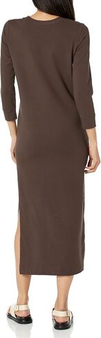 Norma Kamali Women's 3/4 Sleeve Tailored Terry Gown in Saudi Arabia