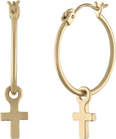 أقراط RACHEL Rachel Roy Mini Cross Charm Fashion للسيدات in Kuwait