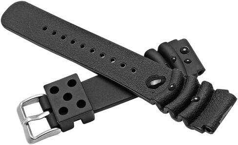 حزام ساعة مطاطي ذو خط منحني 20 مم 22 مم 24 مم موديل الغواصين مناسب لساعات سيكو in Kuwait