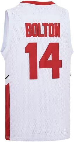 Mens Basketball Jersey Wildcats High School Shirt 14 Troy Bolton Jersey 8 Chad Danforth Basketball Jersey Red/White S-3XL in Saudi Arabia