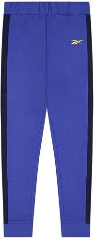 Reebok boys 3-piece Tracksuit Clothing Set - Zip-up Hoodie Sweatshirt + Crewneck T-shirt + Fleece Jogger Sweatpants in Saudi Arabia