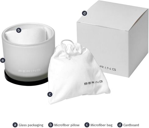 ساعة بيرينغ للرجال انالوج كوارتز كلاسيك كوليكشن مع حزام جلد العجل وكريستال الياقوت in Kuwait