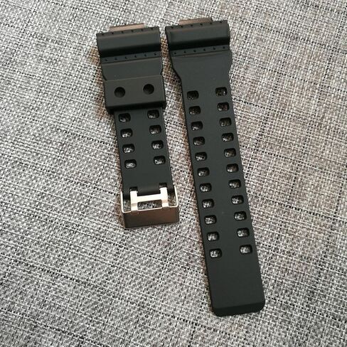 16mm Natural Resin Replacement Watch Band Strap for casio Mens G-Shock GA100 GA110 GA120 GA100C GD100 GD120 in Saudi Arabia