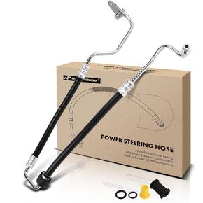 A-Premium Power Steering Pressure Line Hose Assembly Compatible with Ford F-150 Lobo 2011-2014 Pump To Gear