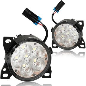 LED Fog Light Lamp Set Replacement for Kenworth T660 T680 (SET)
