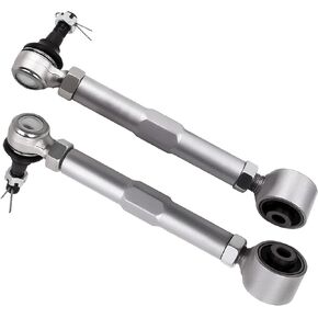2 Pcs Adjustable Rear Toe Control Arms with Ball Joints for Lexus IS300 2001-2005/ GS400 1998-2000 /GS300 1998-2005 Pair