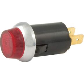 Allstar Performance ALL99065 Red 23/32" O.D Mounting Hole 12V Warning Light Assembly