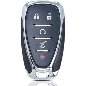 Smart Key Fob Remote Replacement Fits for Chevy Traverse Blazer Trailblazer 2021 2022 2023 HYQ4ES Keyless Entry Remote Start Control PN:13530713 433 MHz 5 Buttons