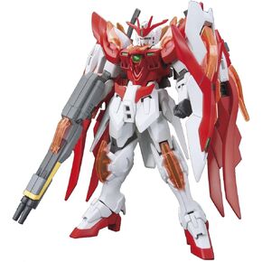 Bandai Hobby HGBF Wing Gundam Zero Flame (Honoo) Gundam Build Fighters Model Kit, 1/144 Scale