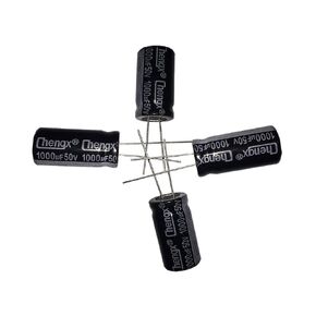 1000uF 50V 13X25mm +/-20% -40 to +105°C 10PCS Aluminum Electrolytic Capacitors,1000MFD,1000uF 50V Capacitor,1000uF Capacitor,50V Capacitor,1000uF Capacitor 50V,50V 1000uF Capacitor