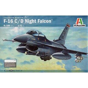 Italeri 1:72 F-16, C/D Night Falcon