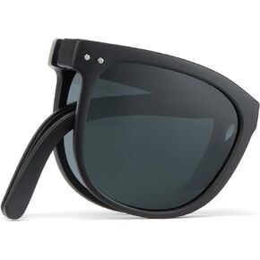 Cyxus Roud Kids Trendy Folding Foldable Sunglasses Polarized UV400 Shades for Girls Boys