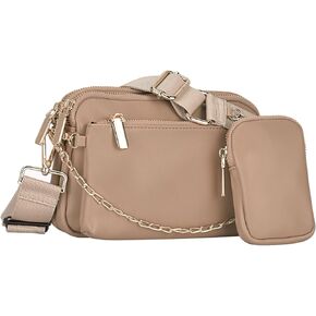 Small Crossbody Bags for Women 3 in 1 Trendy Belt Purse Fashion Designer Mini Cute Sling Fanny Chest Pack