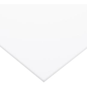 Cast Acrylic Sheet, 0 .118" Thick, TL White, 12" x 12" Size