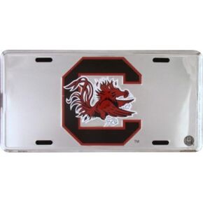 USC Gamecocks Super Stock Metal License Plate 6 x 12
