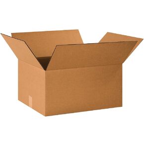BOX USA 20 x 16 x 10 Corrugated Cardboard Boxes, Medium 20"L x 16"W x 10"H, Pack of 25 | Shipping, Packaging, Moving, Storage Box for Home or Business, Strong Wholesale Bulk Boxes