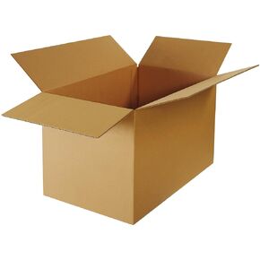 BOX USA 5 Pack of Double Wall Corrugated Cardboard Boxes, 36" L x 22" W x 22" H, Kraft, Shipping, Packing and Moving