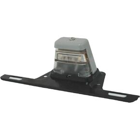 LED Trailer License Plate Lights w/Bracket [SAE/DOT Certified] Universal [Waterproof] Truck RV Licenses Plates Lights [Heavy Duty] Automotive Courtesy Step Tag Lights - Safety ATV & Boat Lamp - Gray