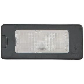KarParts360 For VW Tiguan License Light Assembly 2014 15 16 17 2018 Driver OR Passenger Side | Single Piece | Bulb Type CAPA For VW2870113 | 5N0 943 021 B