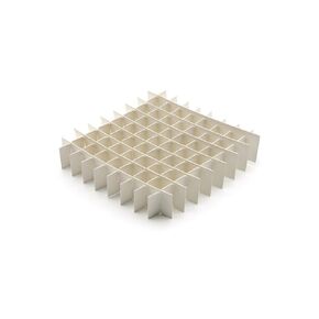Heathrow Scientific HD2860H Cardboard Cryogenic 81-Cell Partition for Vial Box (Pack of 12)