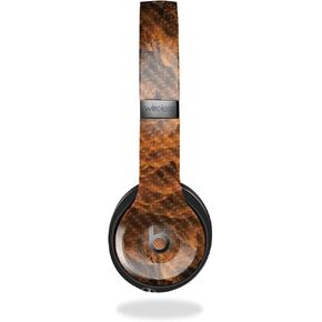 Carbon Fiber Headphone Skin Compatible with Beats Solo 4 - Burning Up - Premium 3M Vinyl Protective Wrap Decal Cover - Easy to Apply | Crafted in The USA by MightySkins