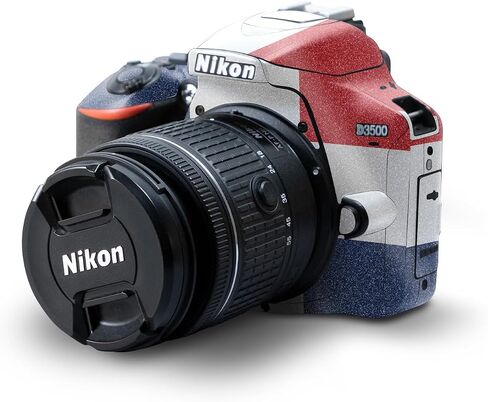 Carbon Fiber Skin Compatible with Nikon D3500 Camera - Artic Camo - Premium 3M Vinyl Protective Wrap Decal Cover - Easy to Apply | Crafted in The USA by MightySkins in Saudi Arabia