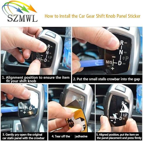 سيارة والعتاد ملصق التحول المقبض غطاء لوحة لسيارات BMW نماذج X1 X3 X5 X6 F01 F10 F30 F35 F18 GT 1 3 5 6 7 نوع طويل in Kuwait