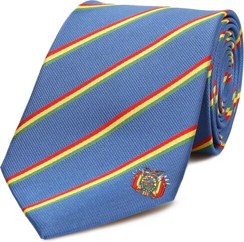 Bolivia Tie 100% Woven Silk in Saudi Arabia