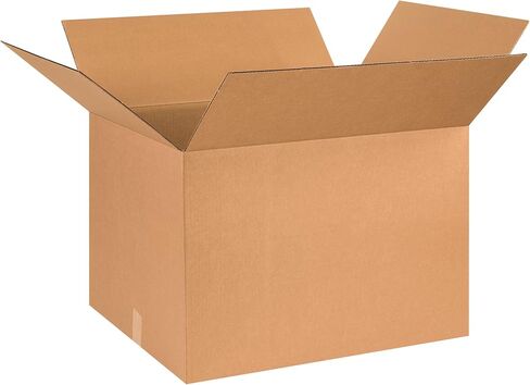 PARTNERS BRAND 26x20x18 Corrugated Boxes, Large, 26L x 20W x 18H, Pack of 10 | Shipping, Packaging, Moving, Storage Box for Home or Business, Strong Wholesale Bulk Boxes in Saudi Arabia