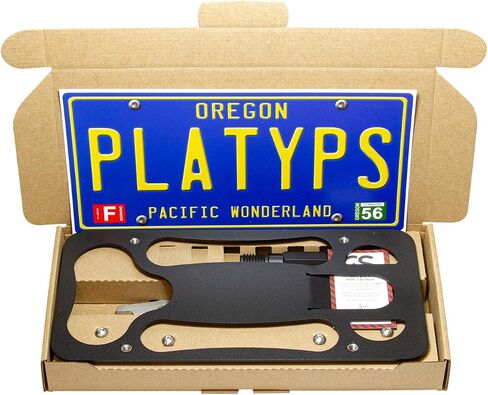 CravenSpeed Platypus License Plate Mount Compatible with Porsche 911 | 2012-2019 | No Drilling | Installs in Seconds | Made of Stainless Steel & Aluminum | Made in USA in Saudi Arabia