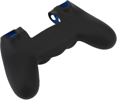 Gamepad Controller Cover, Non Slip Silicone Cover for PS4 Controller, Covers for Sony PS4, Provides a More Comfortable Experience Protector Accessories for Ps4 Controller(Black & in Saudi Arabia