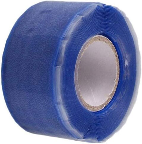 Aventik Edison Design Silicone Tape Self-Fusing Stretchable Waterproof Repair Tape Electrical Wires Wrap Emergency Pipe and Plumbing Repair (Red 1 Inchx9.8Feet 1Roll) in Saudi Arabia