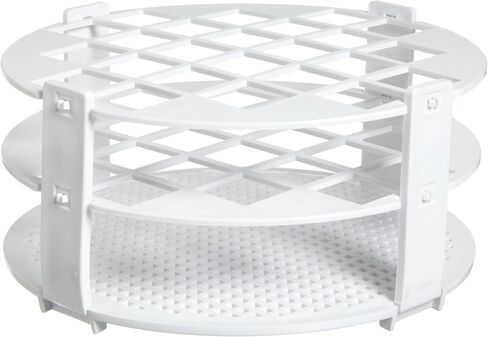 SP Bel-Art No-Wire Round Test Tube Rack; For 13-16mm Tubes, 14 Places, Red (F18743-1016) in Saudi Arabia