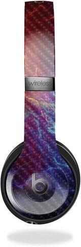 غلاف لامع لامع متوافق مع Beats Solo 4 - Panda Hello - غطاء لاصق واقٍ من الفينيل الفاخر 3M - سهل الاستخدام | صُنع في الولايات المتحدة الأمريكية بواسطة MightySkins in Kuwait