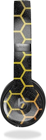 غلاف لامع لامع متوافق مع Beats Solo 4 - Panda Hello - غطاء لاصق واقٍ من الفينيل الفاخر 3M - سهل الاستخدام | صُنع في الولايات المتحدة الأمريكية بواسطة MightySkins in Kuwait