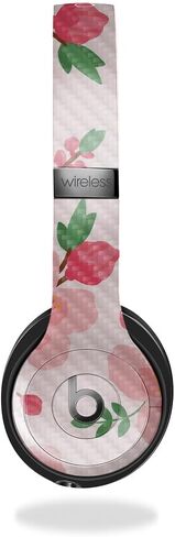 Carbon Fiber Skin Compatible with Beats Solo 4 - Awesome Alpacas - Premium 3M Vinyl Protective Wrap Decal Cover - Easy to Apply | Crafted in The USA by MightySkins in Kuwait